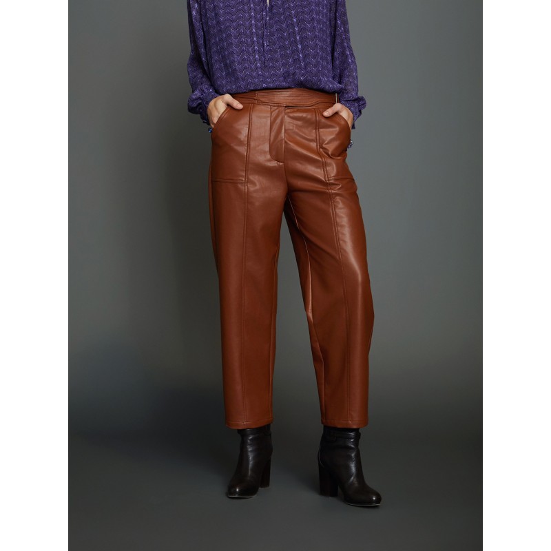 Pantalón efecto piel SKATÏE 35,98 € -50%