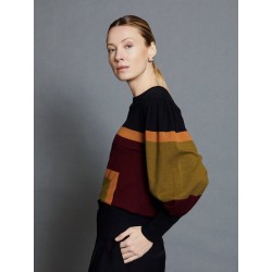 Jersey intarsia block color SKATÏE