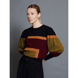 Jersey intarsia block color SKATÏE