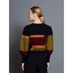 Jersey intarsia block color SKATÏE