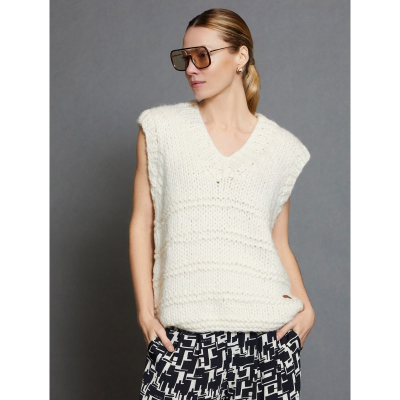 Chaleco punto handmade SKATÏE 42,50 € -50%