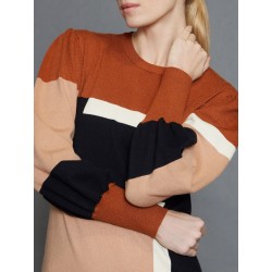 Vestido intarsia block color SKATÏE