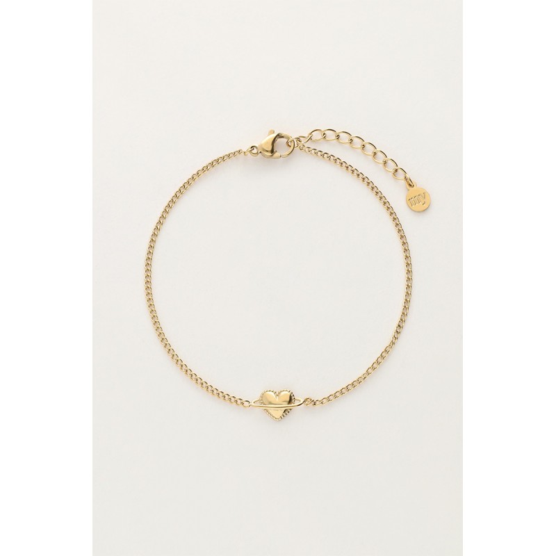 Pulsera estrellada con planeta corazón MY JEWELLERY