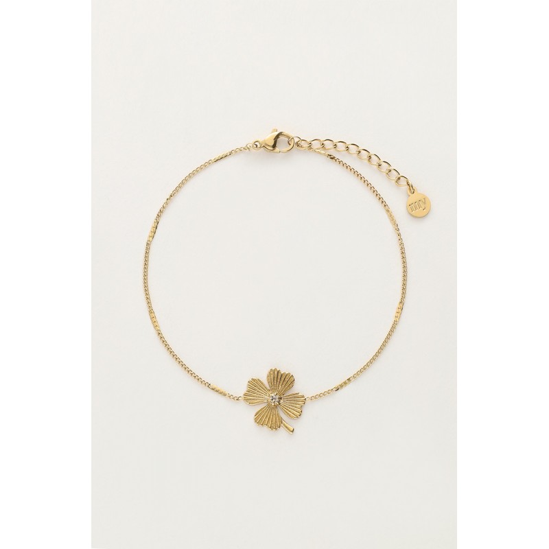 Pulsera estrellada con trébol y pedrería MY JEWELLERY