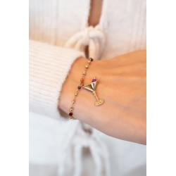 Pulsera estrellada con cuentas de colores y cóctel MY JEWELLERY