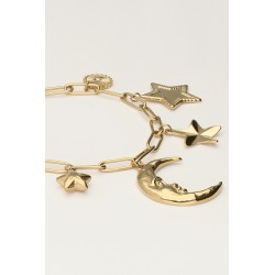 Pulsera de cadena con estrellas y varias piezas MY JEWELLERY