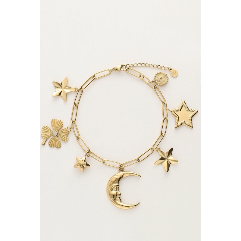 Pulsera de cadena con estrellas y varias piezas MY JEWELLERY