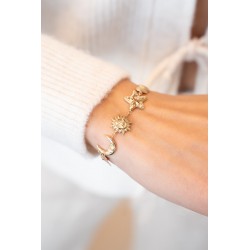 Pulsera de estrellas sol luna y corazones MY JEWELLERY
