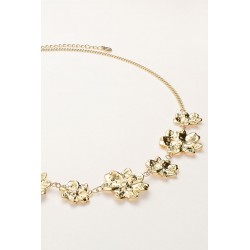 Collar con flores texturizadas MY JEWELLERY