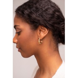 Pendientes de aro con burbuja MY JEWELLERY