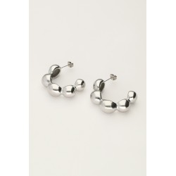 Pendientes de aro con burbuja grande MY JEWELLERY 25,99 €