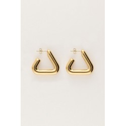 Pendientes de aro triangulares MY JEWELLERY