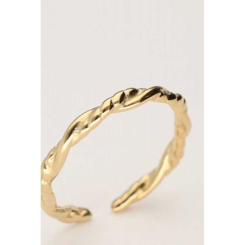 Anillo vintage con detalle retorcido MY JEWELLERY