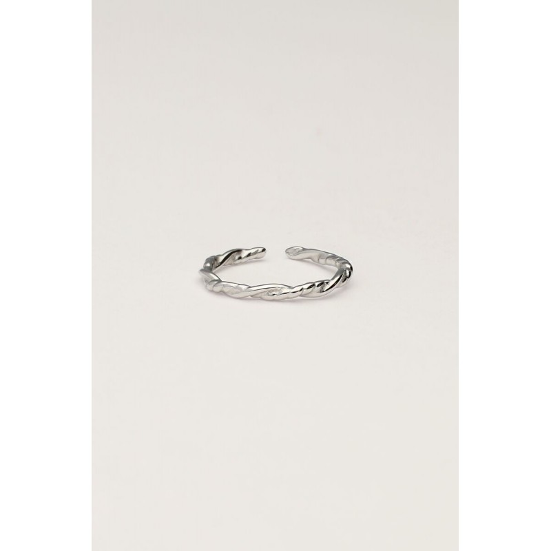Anillo vintage con detalle retorcido MY JEWELLERY