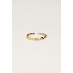 Anillo vintage con detalle retorcido MY JEWELLERY