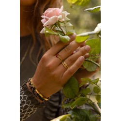 Anillo vintage con margaritas MY JEWELLERY