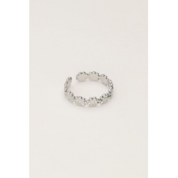 Anillo vintage con margaritas MY JEWELLERY