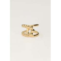 Anillo de declaración cruzado MY JEWELLERY 19,99 €