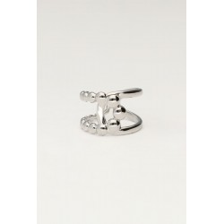 Anillo de declaración cruzado MY JEWELLERY