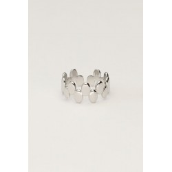 Anillo llamativo con detalles ovalados MY JEWELLERY