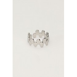 Anillo llamativo con detalles ovalados MY JEWELLERY