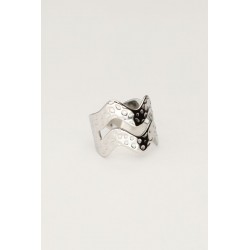 Anillo de declaración con doble onda MY JEWELLERY