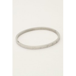 Pulsera con corazones grabados MY JEWELLERY