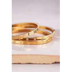 Pulsera con corazones grabados MY JEWELLERY