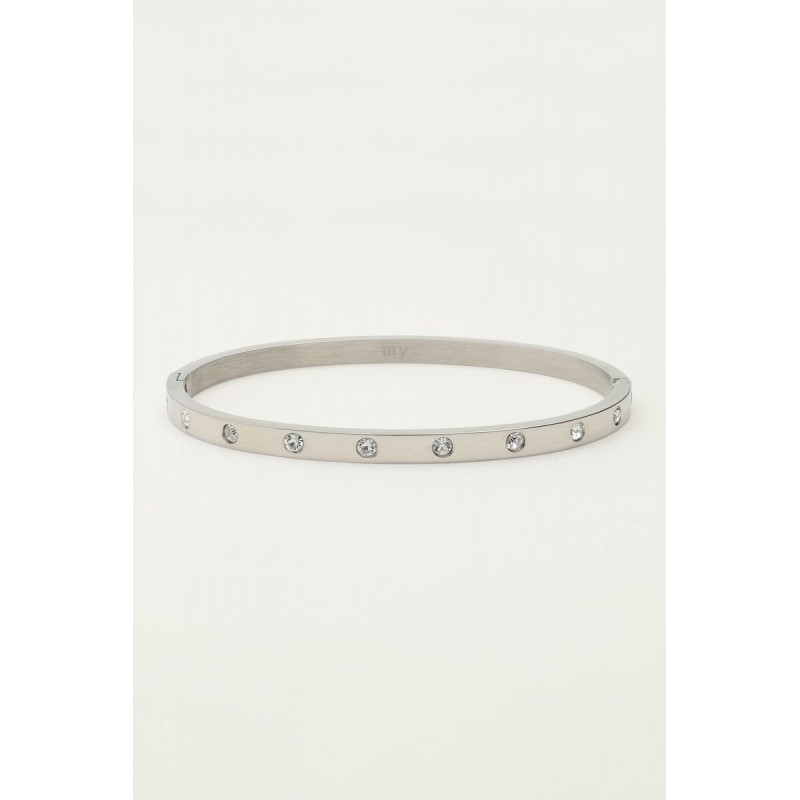 Brazalete con pedrería transparente MY JEWELLERY