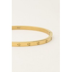 Pulsera con estrellas grabadas MY JEWELLERY