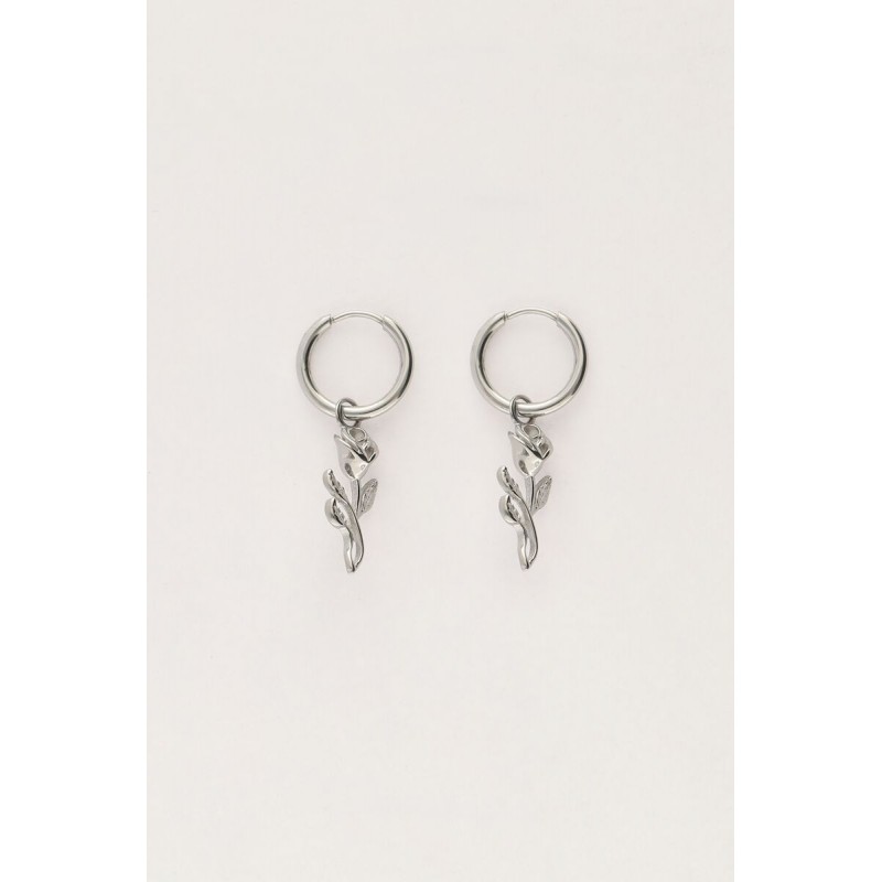 Pendientes vintage con mini rosa plana MY JEWELLERY 19,95 €