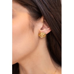 Pendientes vintage con forma de rosa MY JEWELLERY
