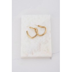 Pendientes vintage con corazones abiertos MY JEWELLERY