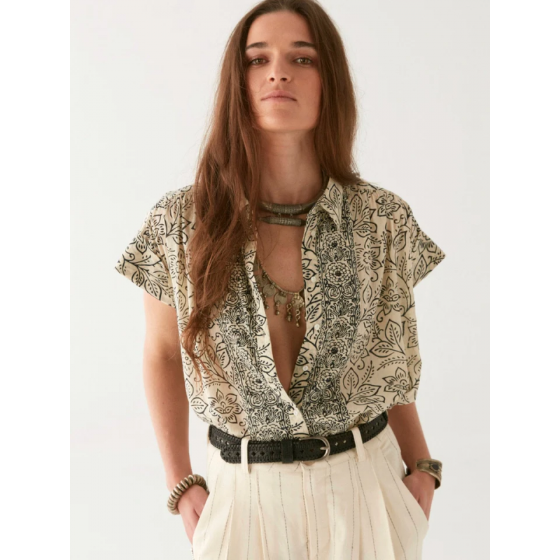 JASMINE LEA BLOUSE WHITE LIES MAISON HOTEL