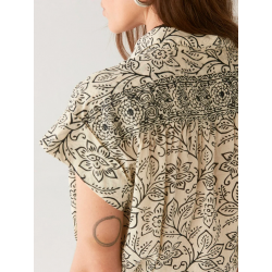 JASMINE LEA BLOUSE WHITE LIES MAISON HOTEL