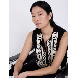 Chaleco bordados con relieve SKATÏE