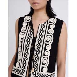 Chaleco bordados con relieve SKATÏE