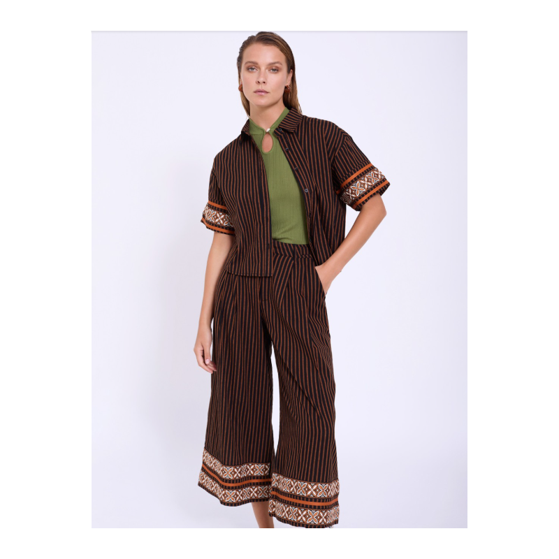 Pantalón palazzo algodón SKATÏE 63,96 € -20%