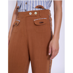 Pantalón lino con bolsillos SKATÏE