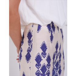 Pantalón con estampado ikat SKATÏE