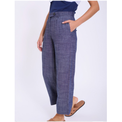 Pantalón lino con detalles SKATÏE