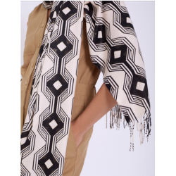 Foulard estampado geométrico SKATÏE