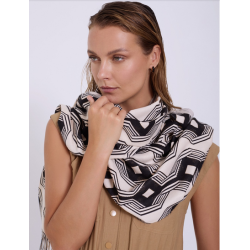 Foulard estampado geométrico SKATÏE