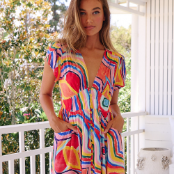 BERGAMO PRINT TABITHA MAXI DRESS JAASE 77,50 €