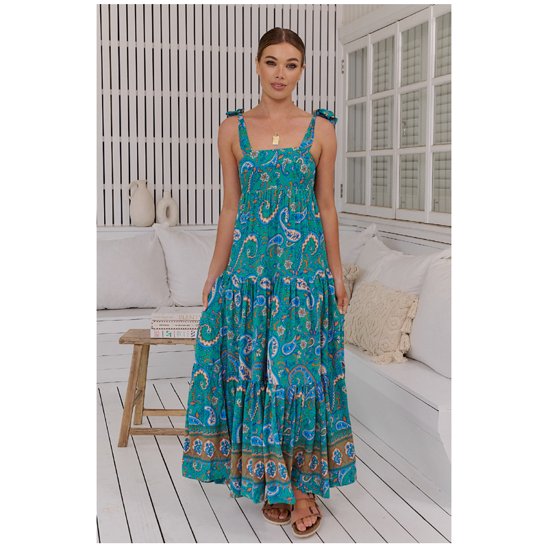 RUMOURS PRINT MARLEY MAXI DRESS JAASE
