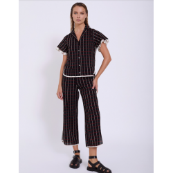 cotton check trousers SKATÏE 34,97 € -50%