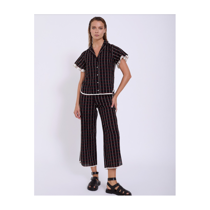 cotton check trousers SKATÏE