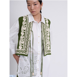 Chaleco bordados con relieve SKATÏE