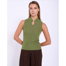 Top canalé tencel SKATÏE