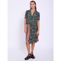 Sobrecamisa estampado geométrico SKATÏE